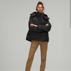 Lululemon Wunder Puff jacket black size 10